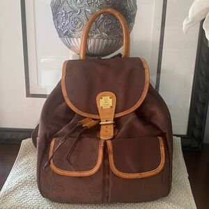 MCM Brown Backpack